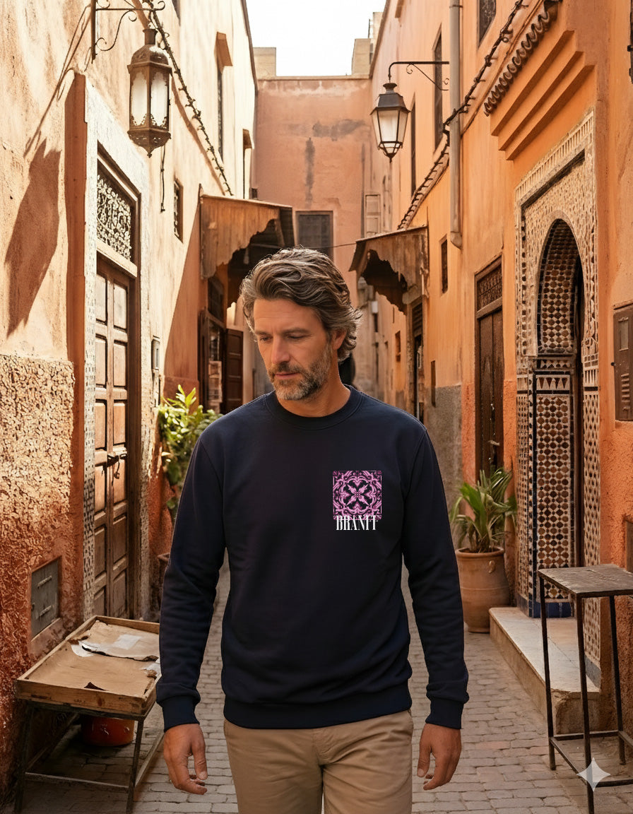 SUDADERA ARABIAS MARINO