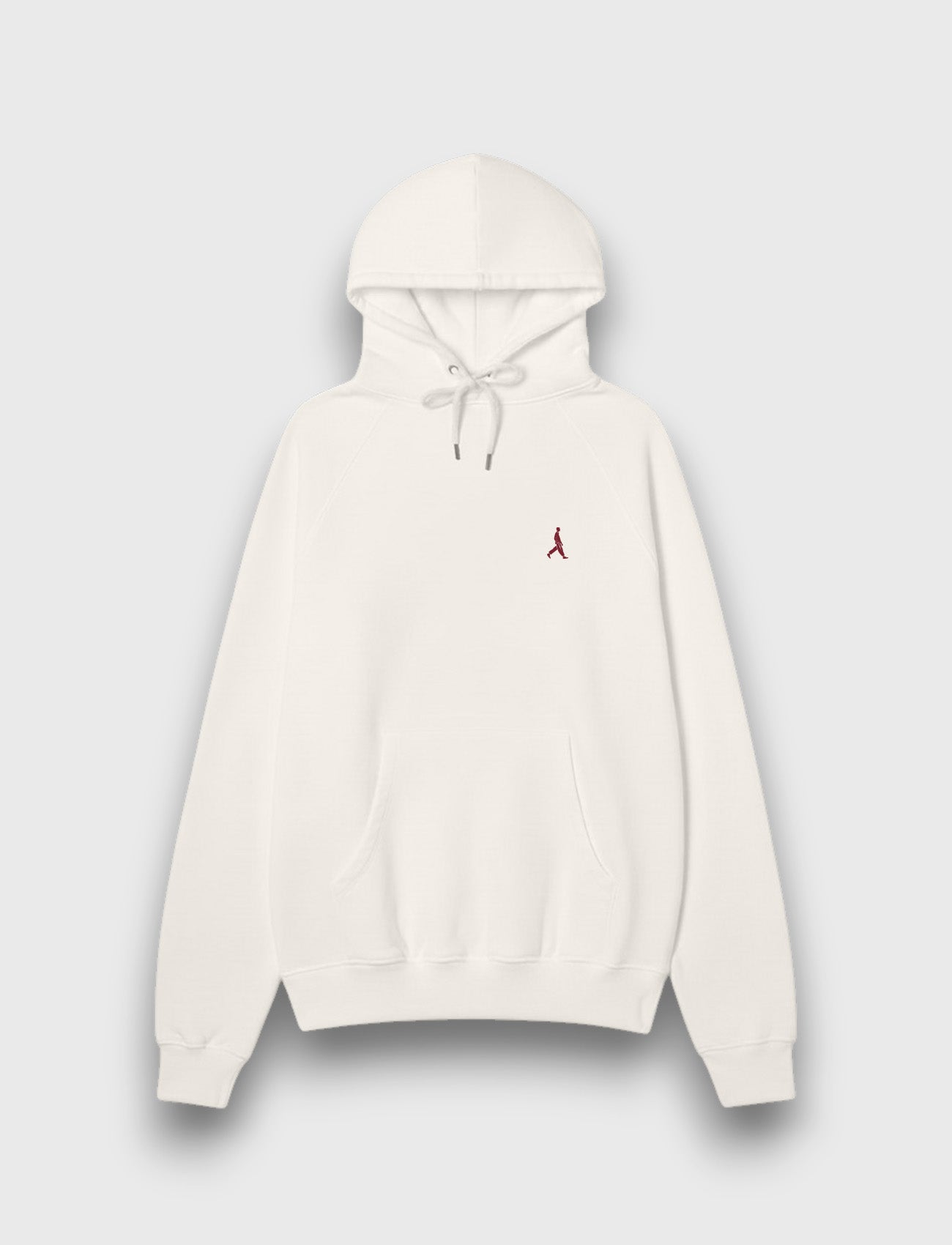 HOODIE BASIC LOGO OFF WHITE