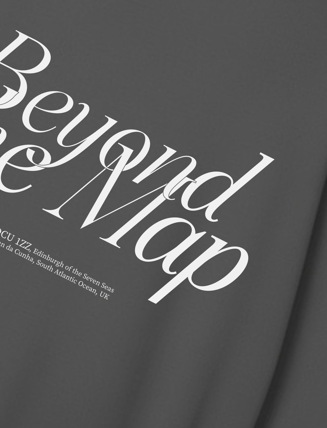HOODIE OVERSIZE BEYOND THE MAP