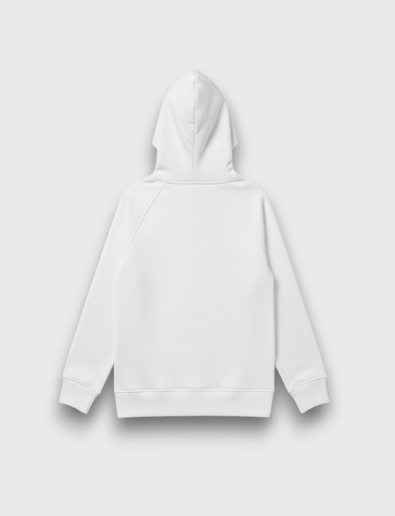 HOODIE NIÑO BASIC LOGO BLANCO