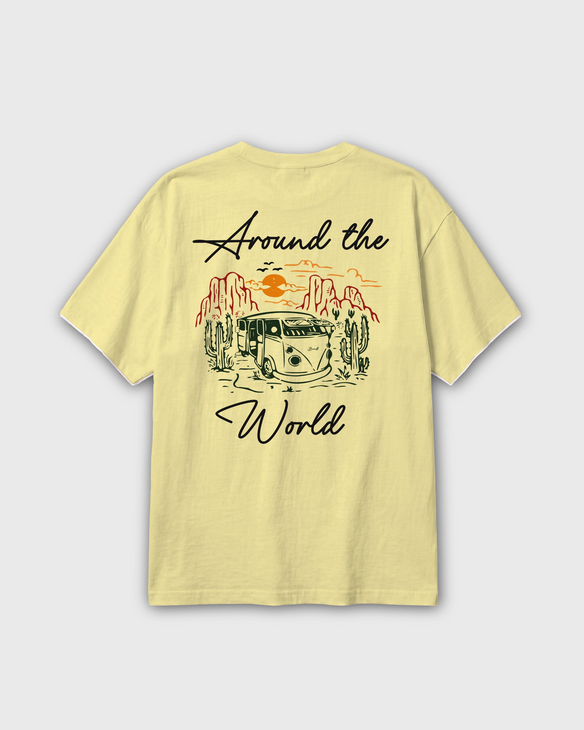 CAMISETA OVERSIZE AROUND THE WORLD
