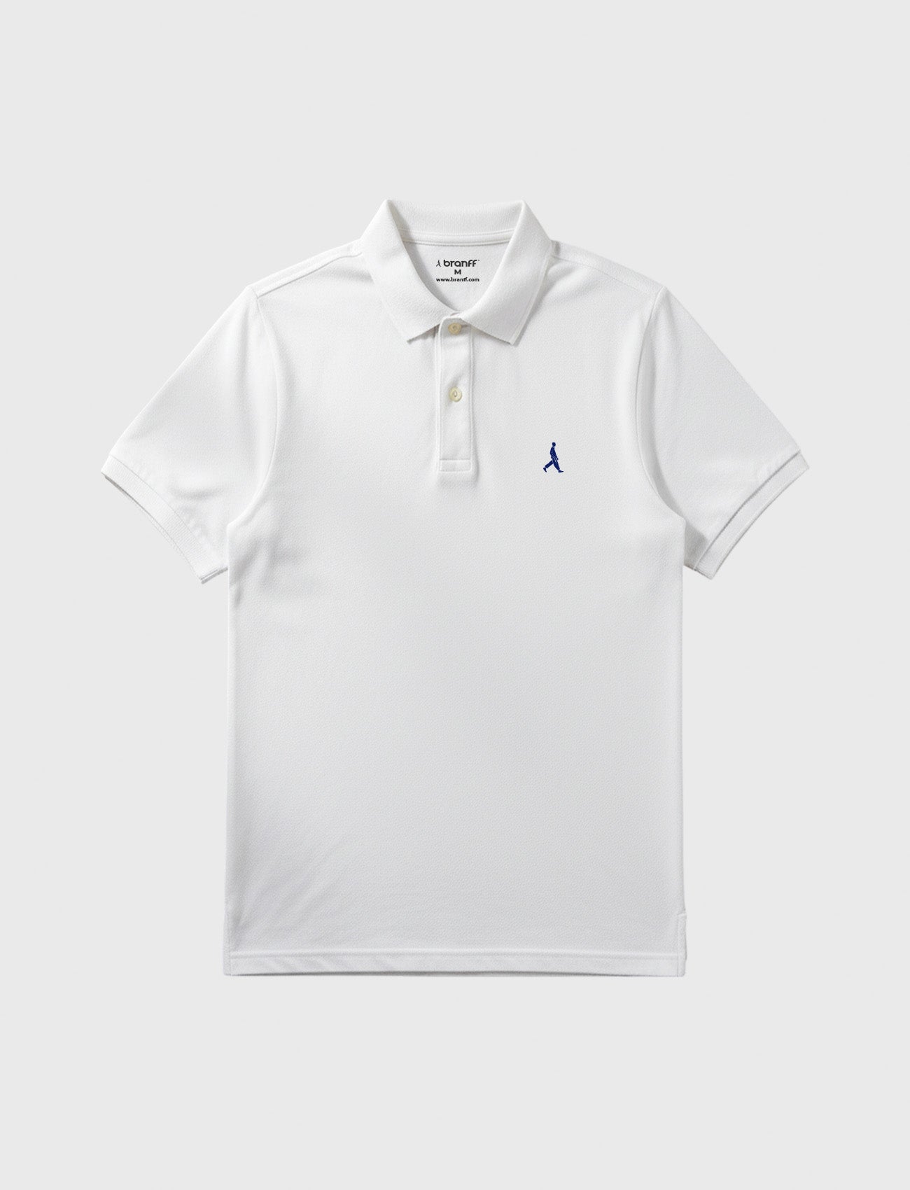 POLO PIQUE LOGO BLANCO
