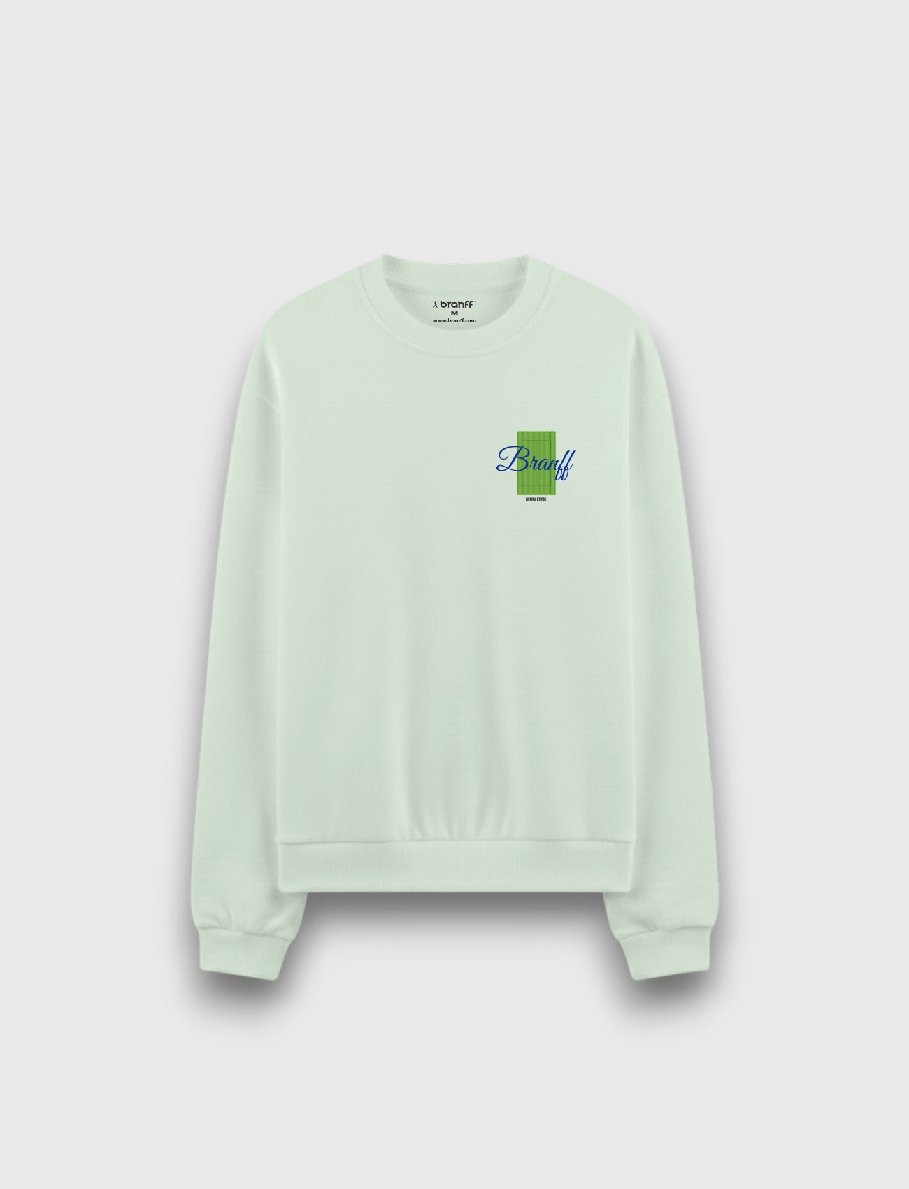SUDADERA TENNIS LEGENDS VERDE MENTA
