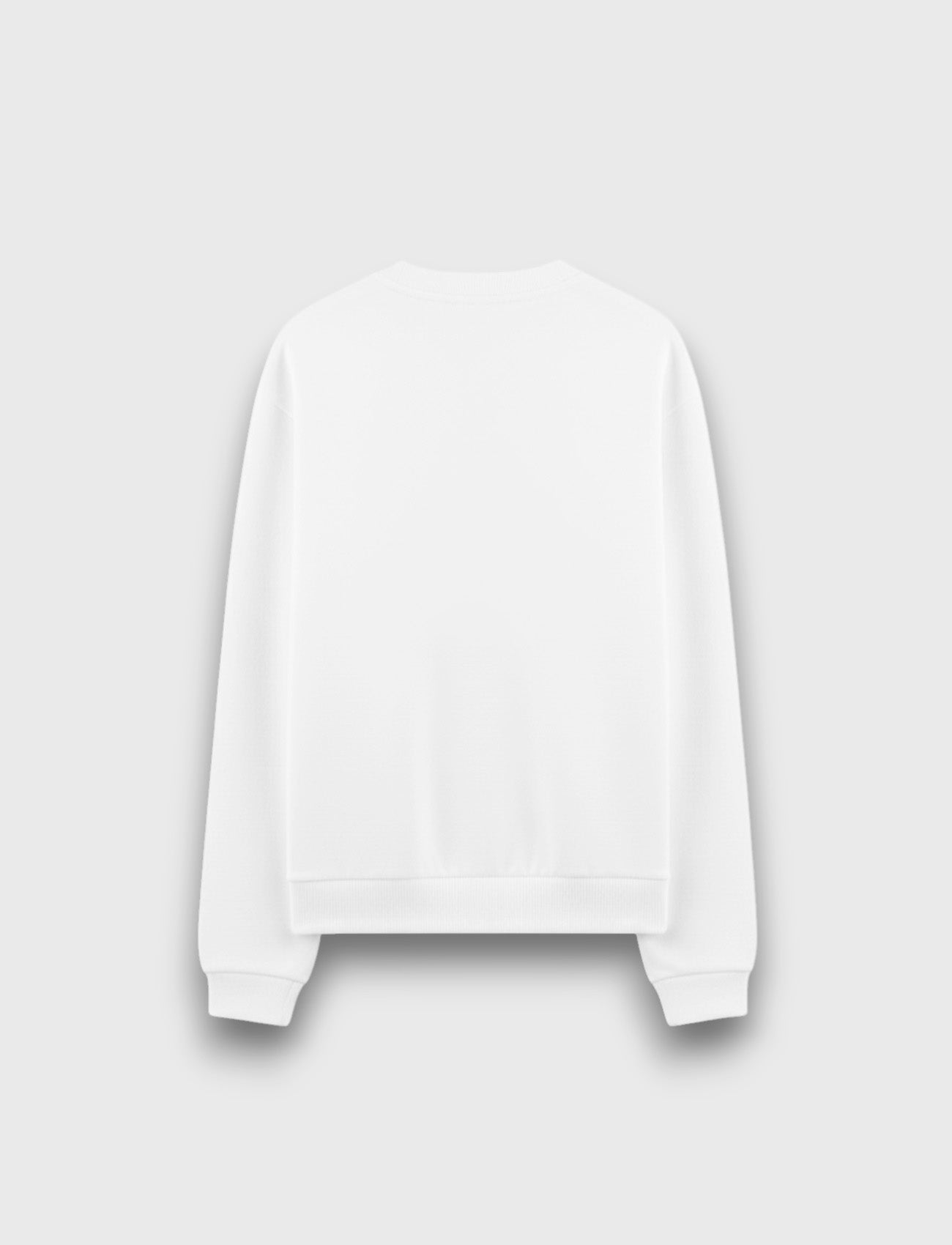 SUDADERA BASIC COLORS BLANCO