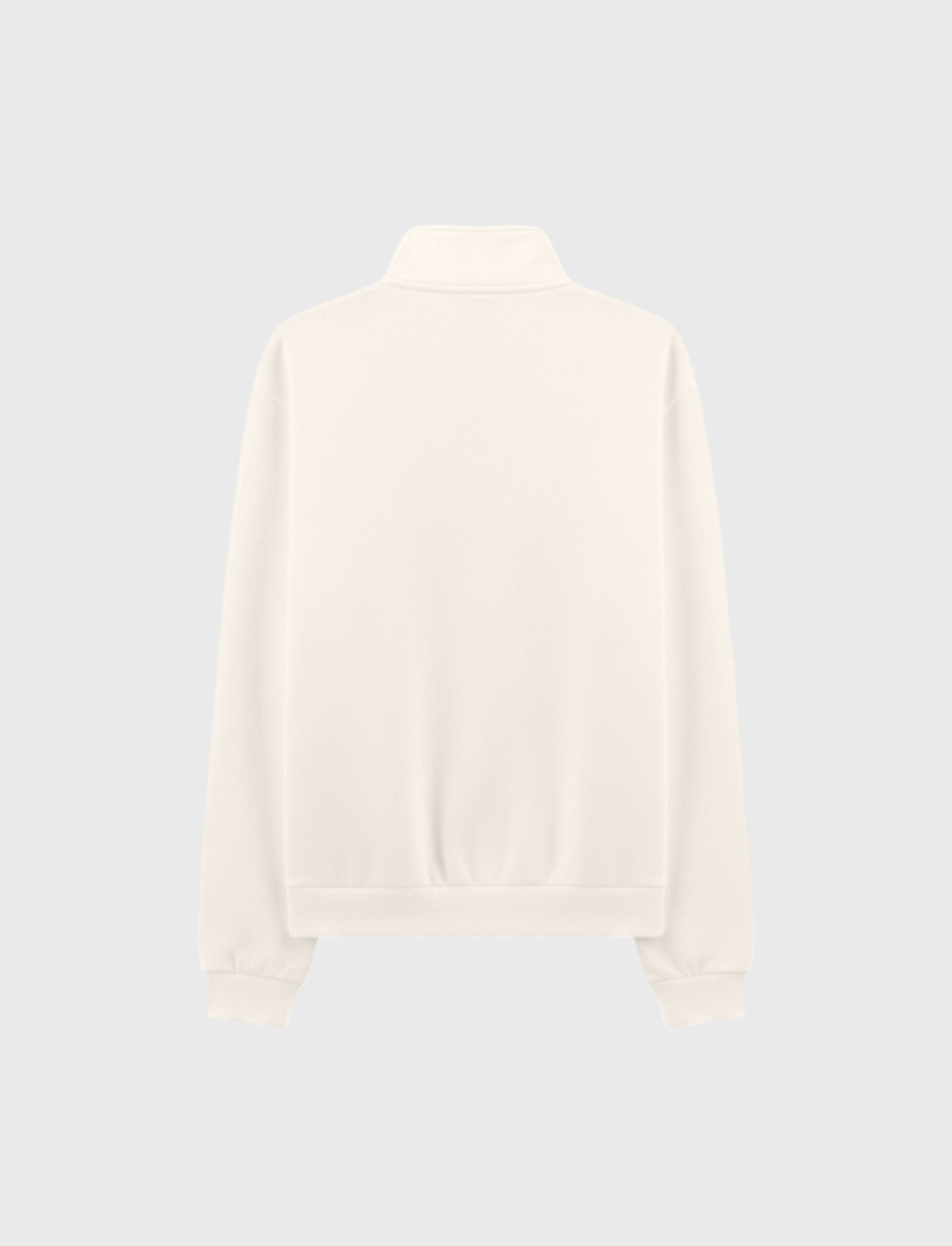 SUDADERA MEDIA CREMALLERA BRANFF OFF WHITE