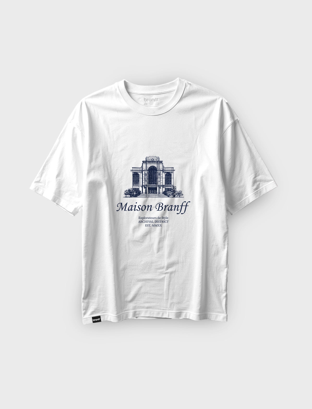 CAMISETA OVERSIZE MAISON BRANFF