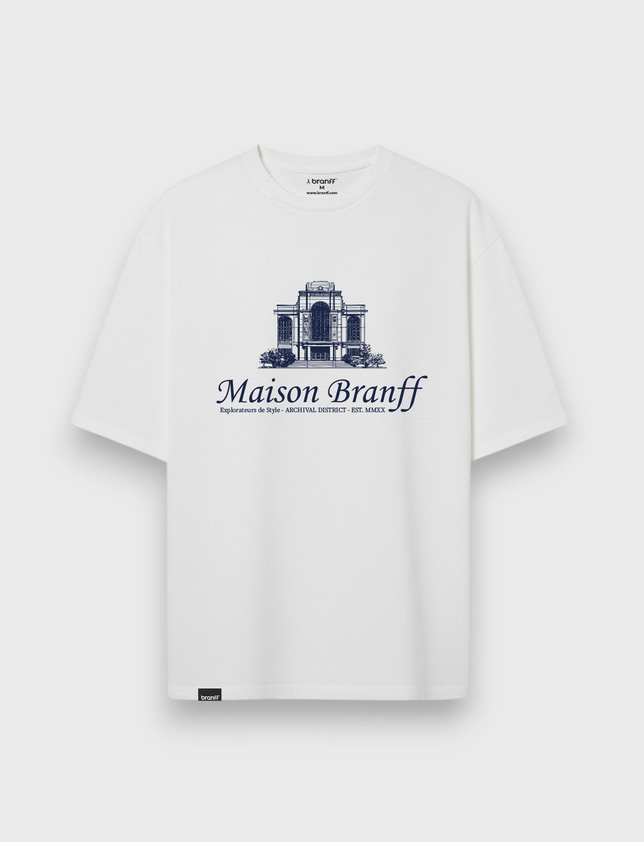 CAMISETA OVERSIZE MAISON BRANFF
