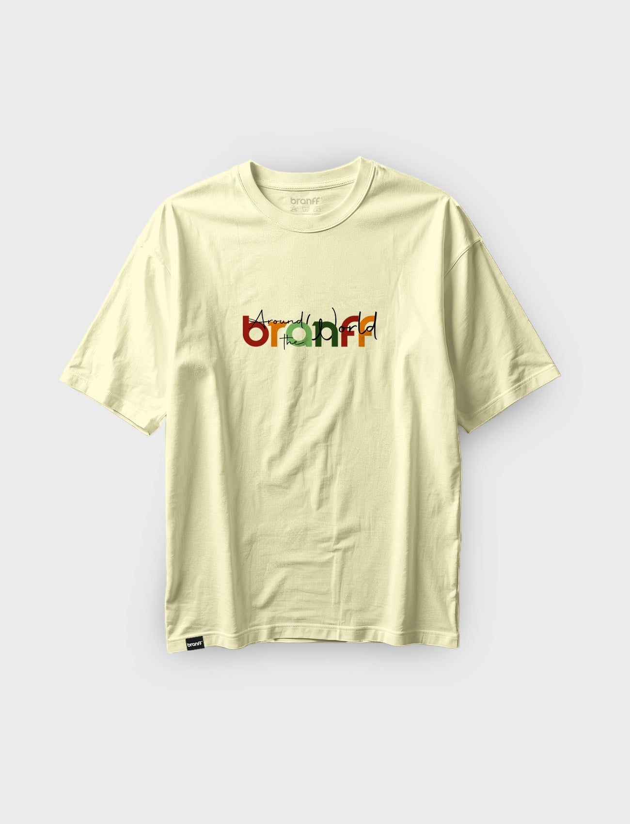 CAMISETA OVERSIZE AROUND THE WORLD