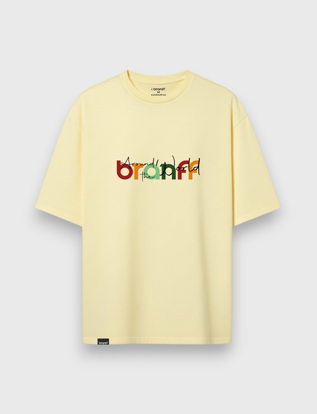 CAMISETA OVERSIZE AROUND THE WORLD