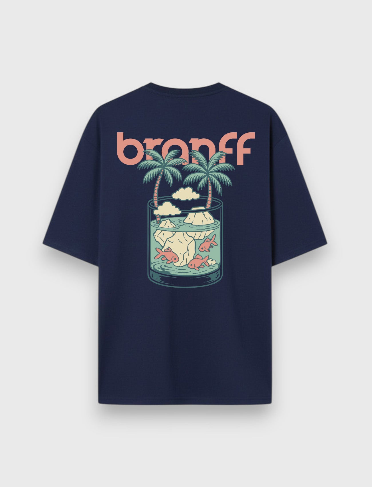 CAMISETA OVERSIZE FISH GLASS