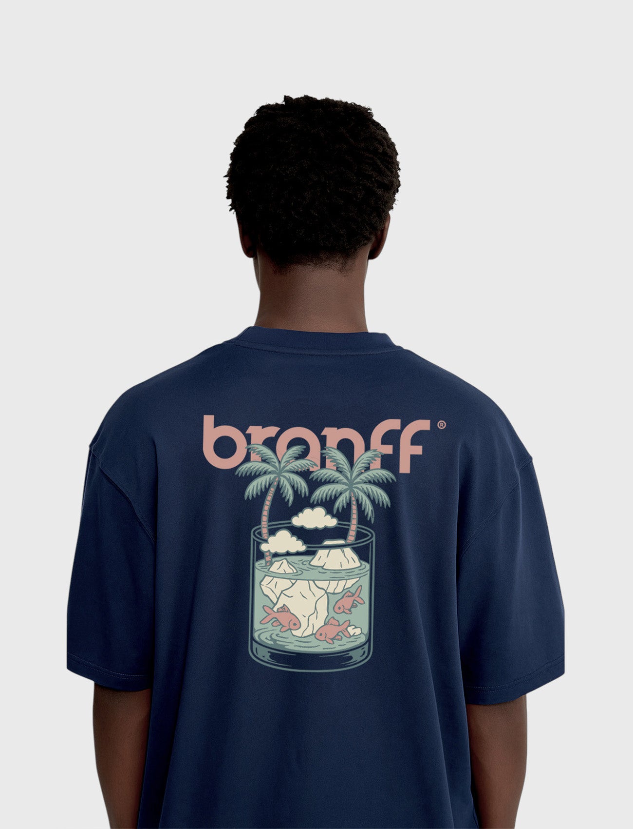 CAMISETA OVERSIZE FISH GLASS