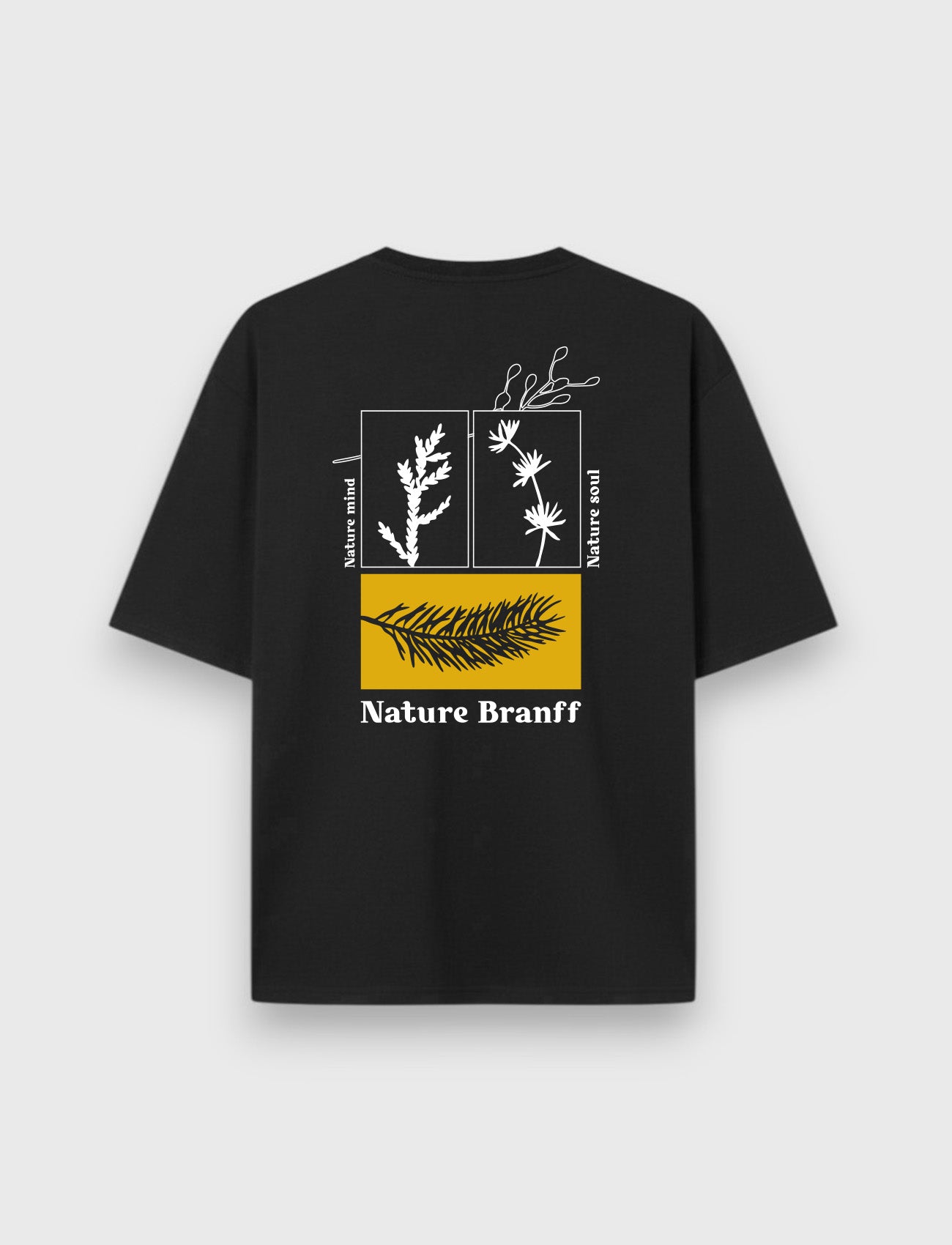 CAMISETA MUJER OVERSIZE NATURE BRANFF