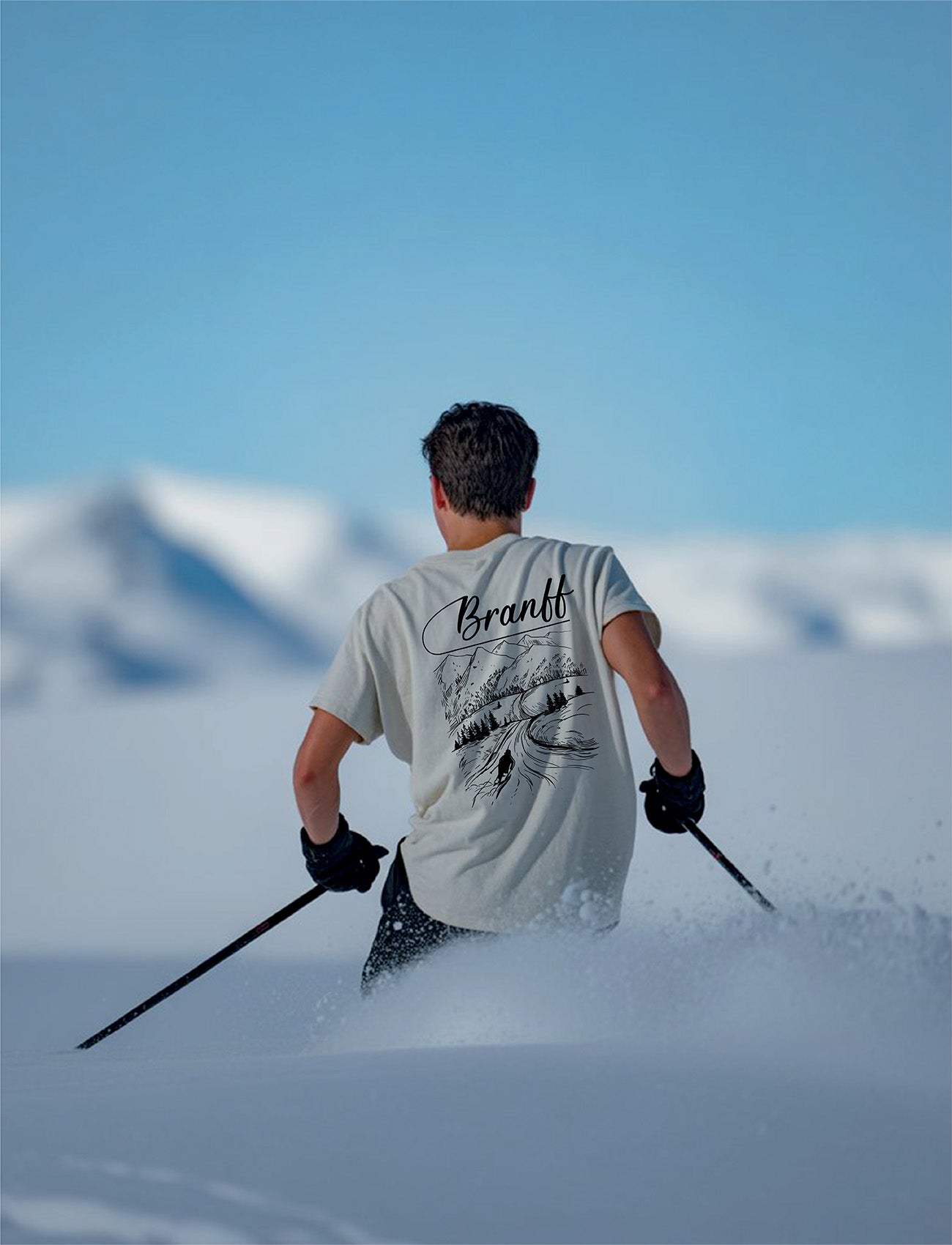 CAMISETA OVERSIZE SNOW LAND