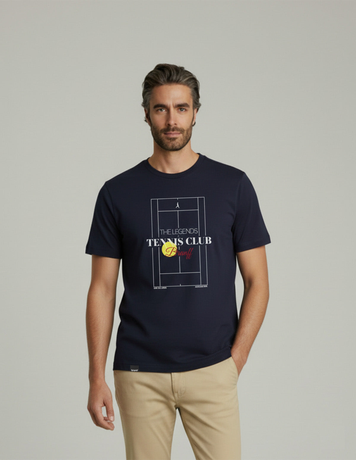 CAMISETA TENNIS LEGENDS MARINO