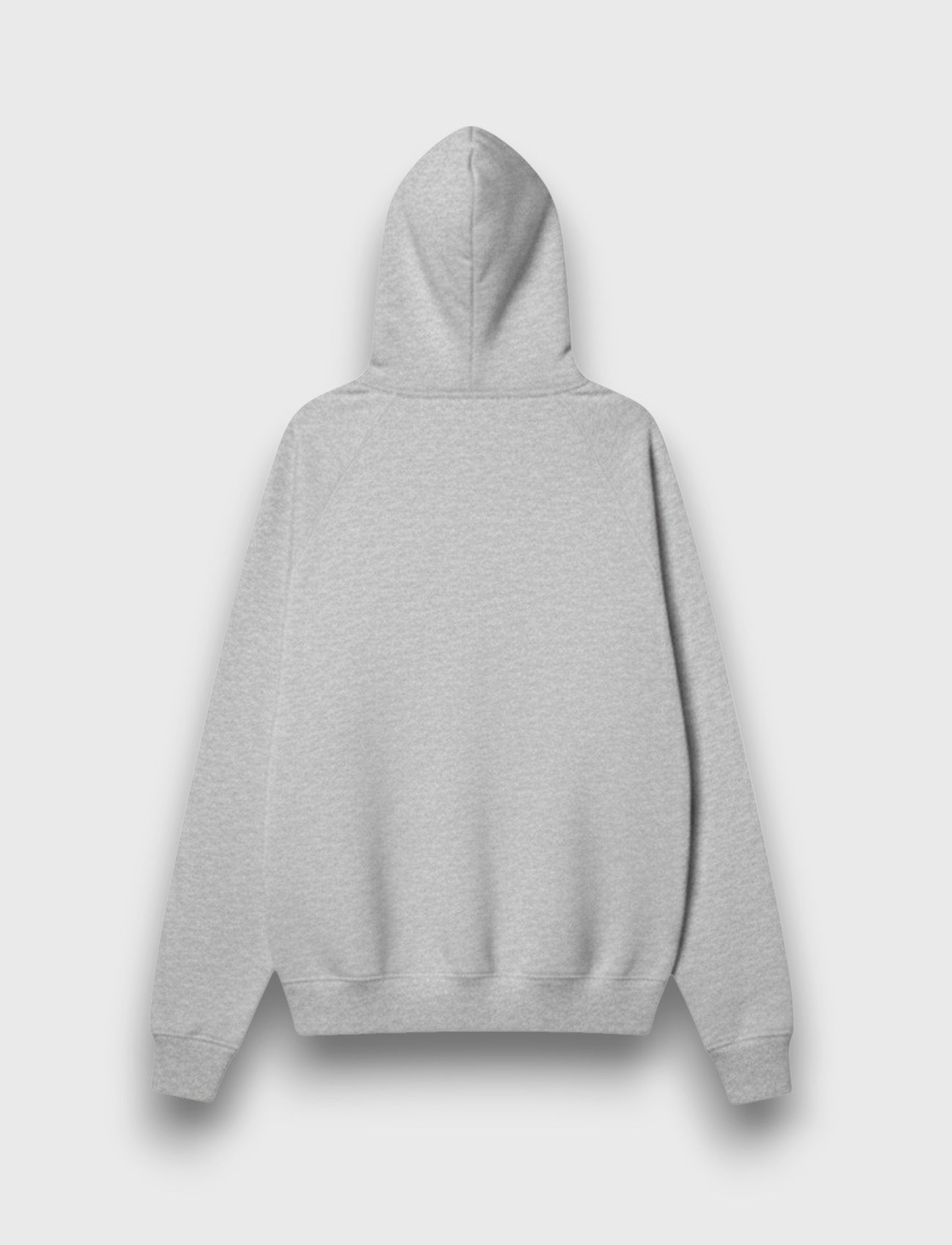 HOODIE BASIC LOGO GRIS