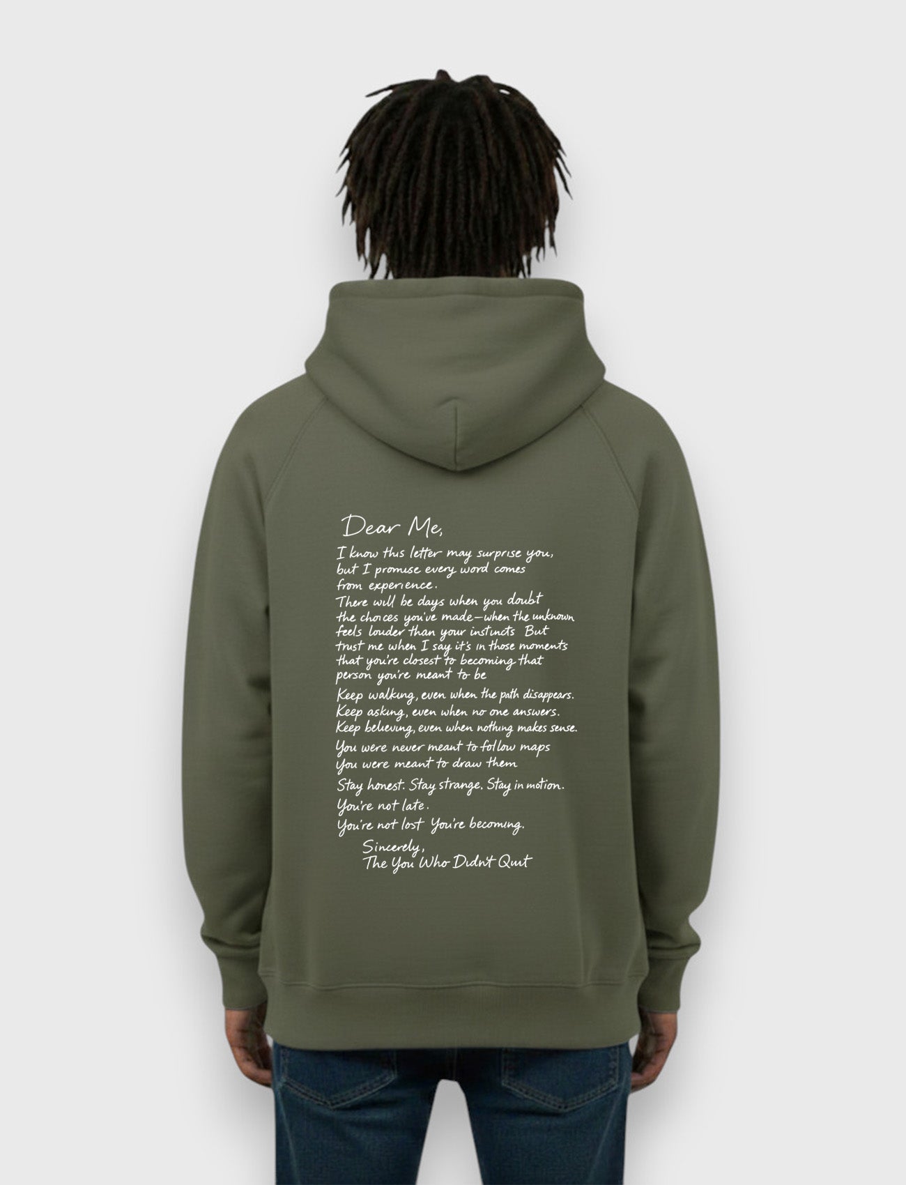 HOODIE ME LETTER