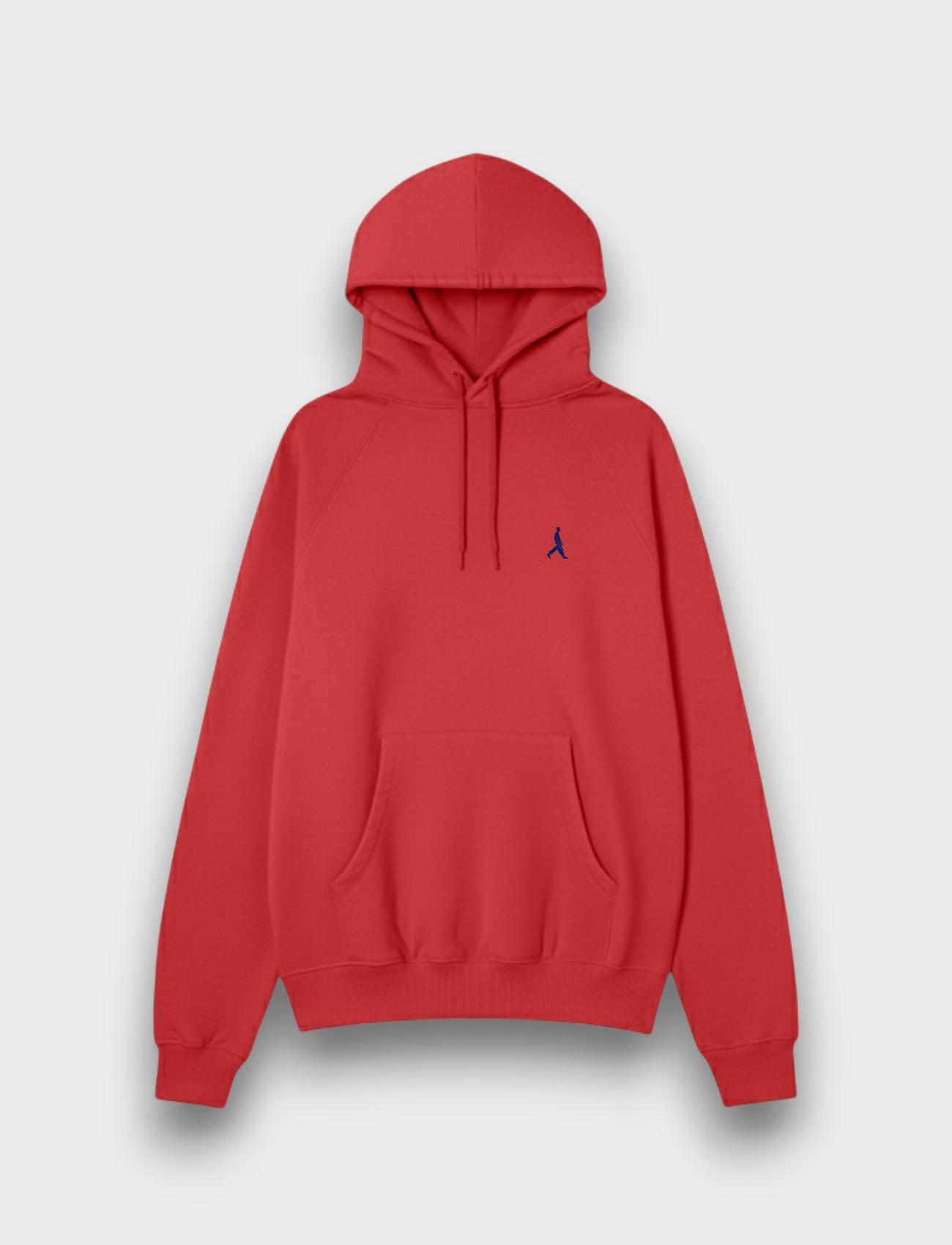 HOODIE BASIC LOGO ROJO