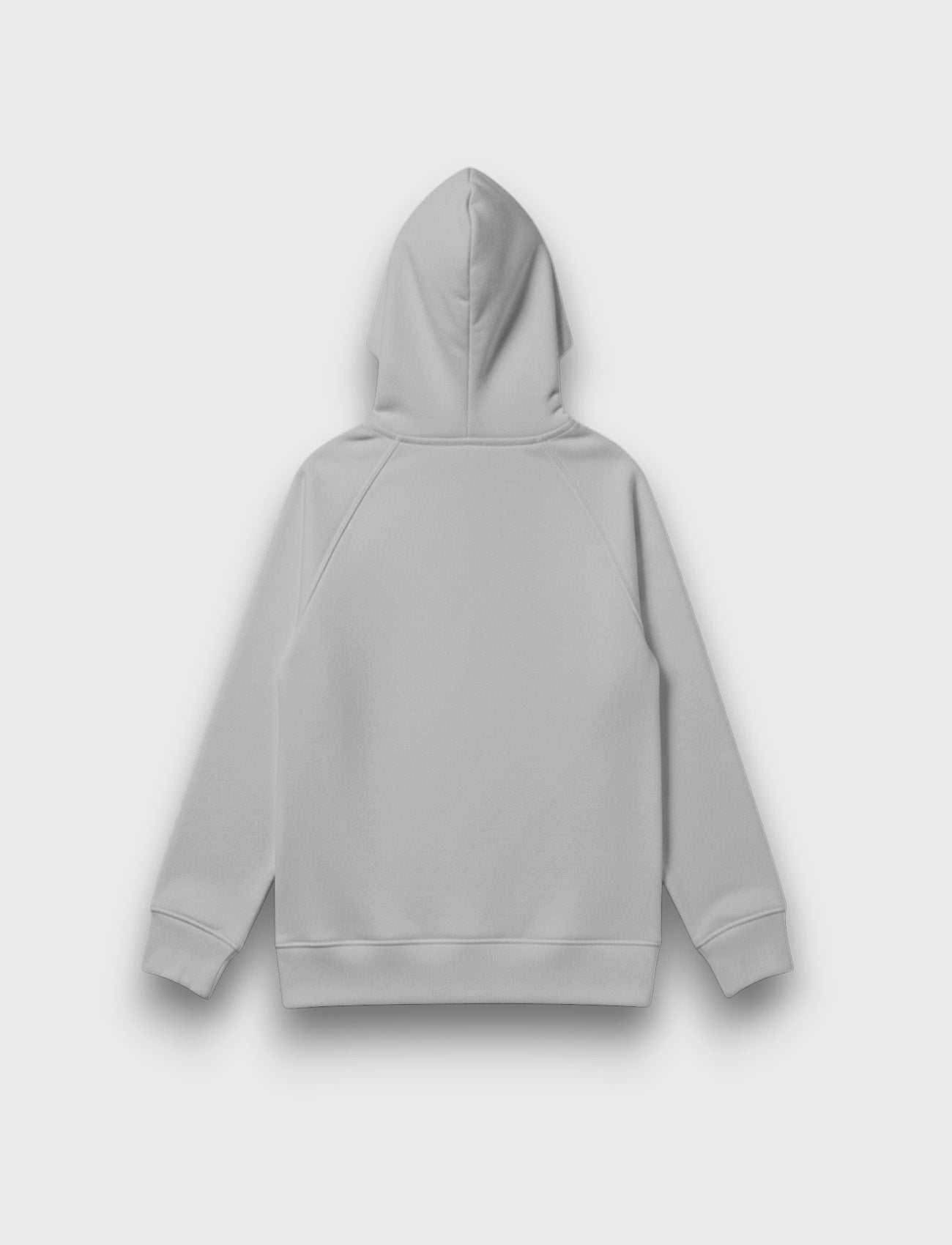 HOODIE NIÑO BASIC LOGO GRIS