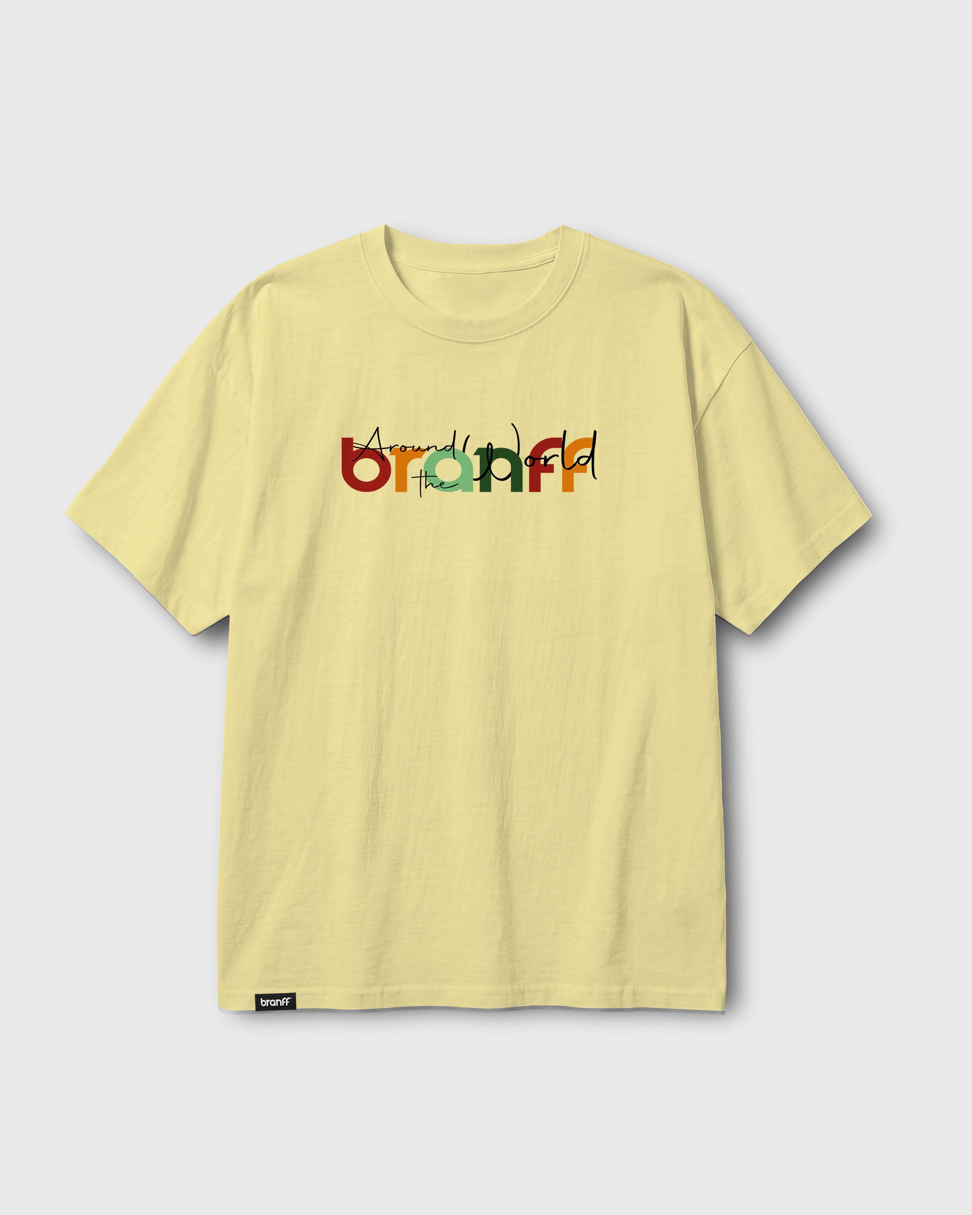 CAMISETA OVERSIZE AROUND THE WORLD