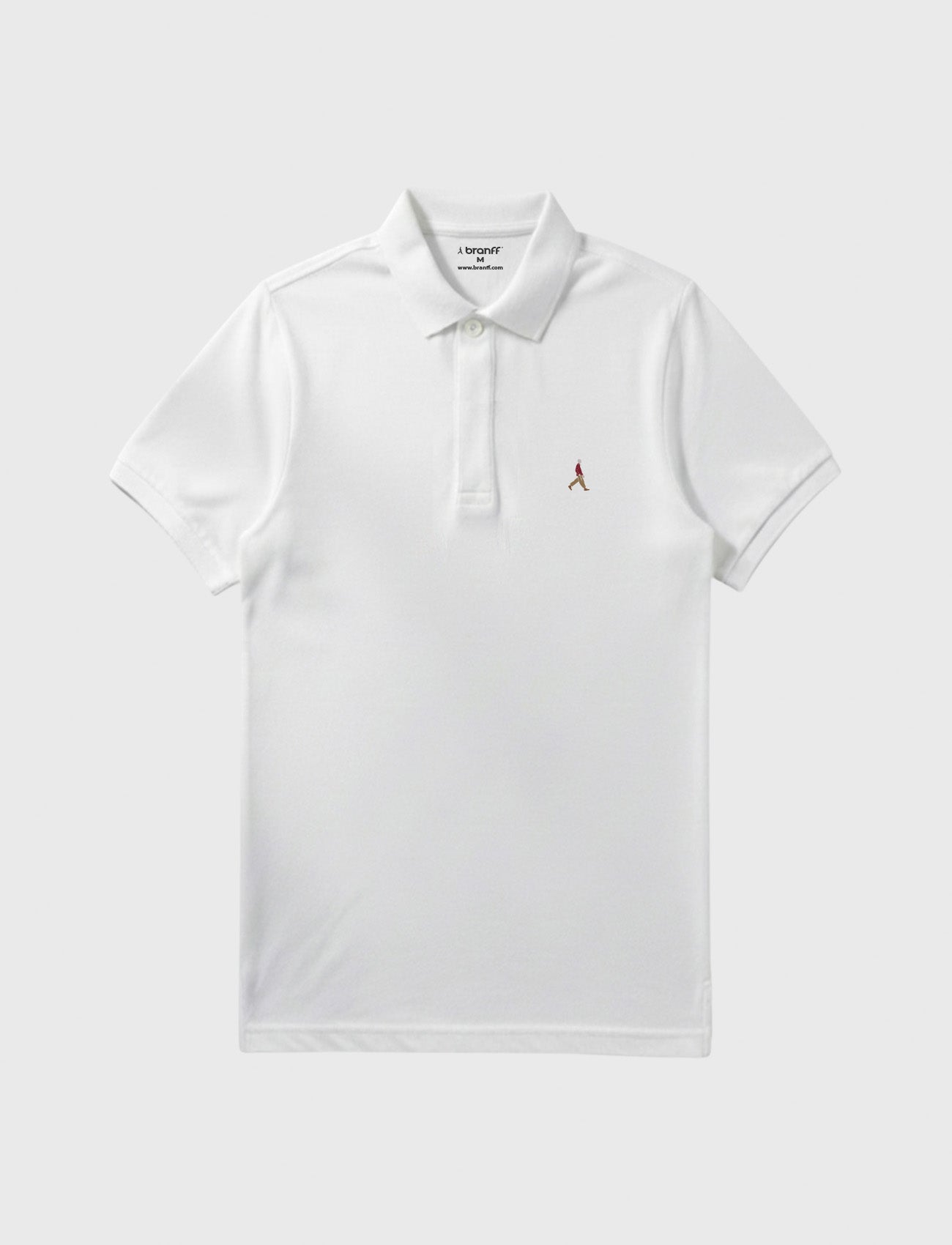 POLO PIQUE TAPETA BLANCO