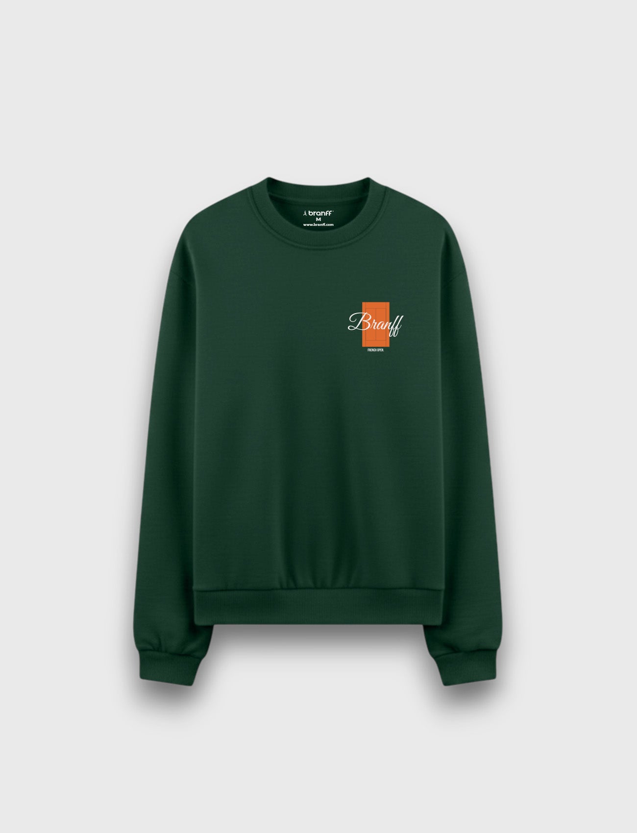SUDADERA TENNIS LEGENDS VERDE PROFUNDO