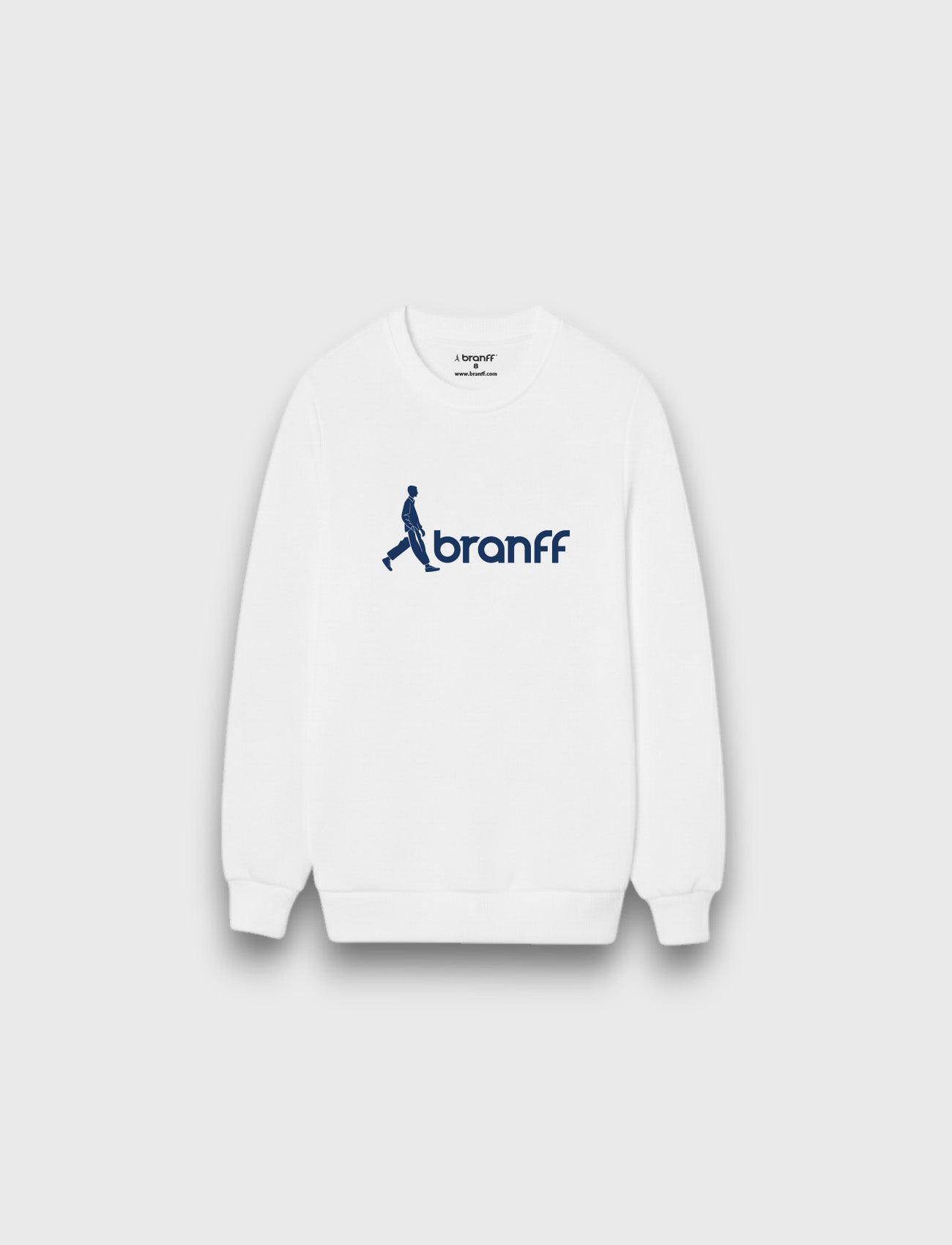 SUDADERA NIÑO BASIC MODEL BLANCO